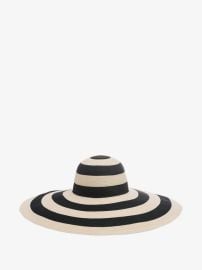 Eugenia Kim Toyo Striped wide-brim Sun Hat | Neutrals | FARFETCH at Farfetch